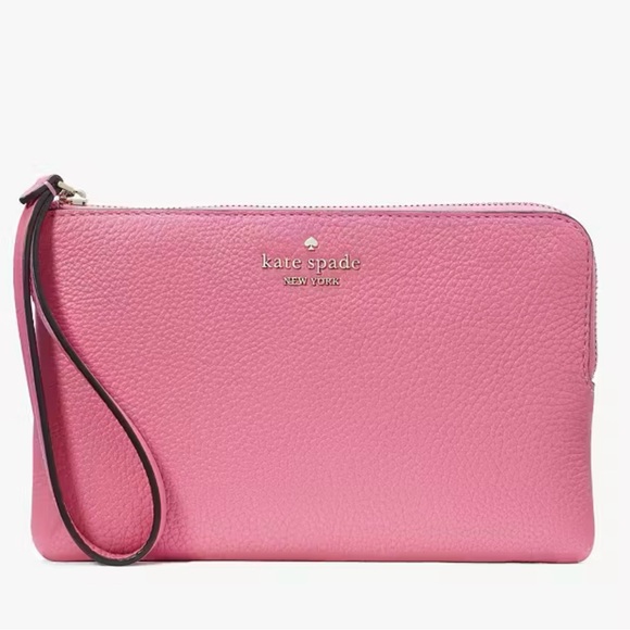 Kate Spade- Leila Medium L-zip Wristlet - like new - Picture 2 of 10